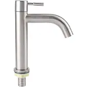 OEM Einhandhebel-Küchenarmatur, Edelstahl, gebürstet, Nickel, Kaltwasser