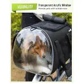 OEM Tragbare Katzen-Fahrradtasche, atmungsaktiv, ideal für kleine Hunde, Reisen