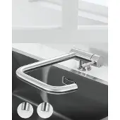 OEM Hogedruck-Küchenarmatur Opvouwbar, 2 Strahlarten, 360° drehbar, Edelstahl