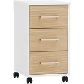 Schildmeyer Möbelpartner Rollcontainer »Metz« weiß, 32.6x59.7x39.1 cm