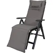Sun Garden Auflage Relaxliege Toronto 50318-625 taupe 170x52x6,5 cm
