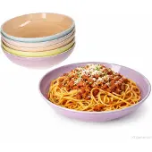 MamboCat 6er Set Spaghettiteller Pastello aus Steingut – 24326245