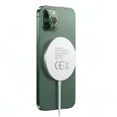 Avizar Mayaxess, Magnetisches 15W MagSafe Ladegerät für iPhone 13 Pro, Weiß