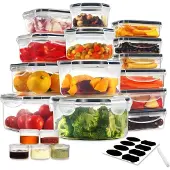 OEM Frischhaltedosen-Set SE-38PCS, 38-teilig, 9,66 L, PP