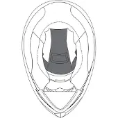 AGV K-3 Sv Innenpolsterung
