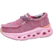 Fusion Rosa Leinen Sneaker atmungsaktiv superleicht bequem mit herausnehmbarer Korksohle