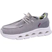 Fusion Superleichter Sneaker Jack 5.0 in Grau, lässiger Look, Textil in Leinenoptik