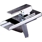 OEM Waschtischarmatur, LED-Temperaturanzeige, langlebige Messingkonstruktion, Silber