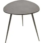 Lesli Living - Gartentisch Shine - Silber - 47x47,5x51cm