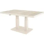 Lesli Living - Gartentisch Prato - Beige - 140x85x50cm