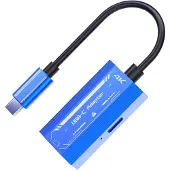 Kkmoon USB-C-zu-PD+HDMI-4K/60-Hz-Konverter-Kabel