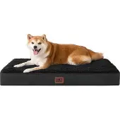 OEM Orthopädische Hundematratze schwarz 89x58x9cm waschbar