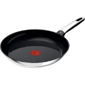 Tefal Bratpfanne "Emotion+" Edelstahl 1 tlg. Premium Edelstahl, Induktion, spülmaschinenfest, hochglanzpoliert