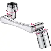 OEM Universal 2-in-1 Küchenhahn, Spülarmfilter, 2-stufig anpassbar, drehbar