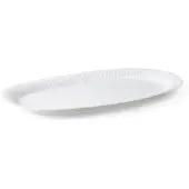 Kähler - Hammershøi Ovale Servierplatte - Weiss - 40x22.5 cm
