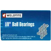 Weldtite Carbon - Stahl - Kugeln 1/8 Zoll (3,18mm) - 10 Stück