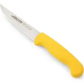 Jamon Gemüsemesser 2900 - Prof 290100 rostfreier Stahl Nitrum mango ergonomisches gelbes Polypropylen und 10 cm Klinge, Display-Abdeckung