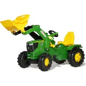 John Deere Farmtrac John Deere 6210R Trettraktor mit Trac Lader , Maße: 142x53x81 cm; 61 109 6