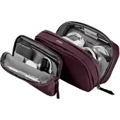 OrbitKey - 2-in-1 Tech Accessory Pouch - Elektronik Organizer Tasche Plum