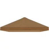 vidaXL Pavillon-Blendenbezug 6 x 3 m Beige Polyester 190 gsm