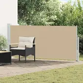 Syfax Ausziehbares Seitenmarkise 160 x 500 cm Polyester Rechtwinklig