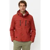 Camel active teXXXactive Blouson mit abnehmbarer Kapuze in Rot | Gr.: 124