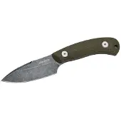 Herbertz D2 Micarta Stonewash Gürtelmesser Feststehende MesserWandern Größe One Size grün