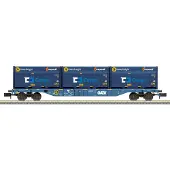 Minitrix 18434 N Containdertragwagen der GATX
