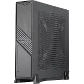 Silverstone MILO 12, Mini Tower, PC, Schwarz, Mini-ITX, Kunststoff, Stahl, 7,7 cm