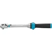 Hazet 5123-3CT, Klick-Drehmomentschlüssel, Mechanisch, 1/2", 60 - 320 Nm, 3%, Schwarz, Blau