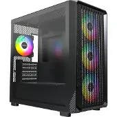 Montech X5M (B), Micro Tower, PC, Schwarz, micro ATX, Mini-ITX, Gaming, Multi