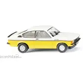 Wiking H0 (1:87) 022902 - Opel Kadett C Coupe GT/E - weiß/gelb Modellbahn