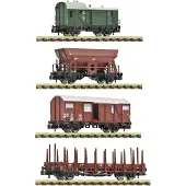 Fleischmann 6660119 N 4er-Set: Güterwagen der DB