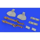 Eduard A6M undercarriage legs BRONZE, for