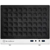 Silverstone SG13, Mini Tower, PC, Schwarz, Weiß, Mini-ATX, Mini-DTX, Stahl, 6,1 cm