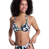 Roxy Triangel-Bikini-Top "Printed Essentials Fixed Tri"