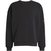 Adidas Sweatshirt SPORTSWEAR "SOFT LUX", Herren, Gr. XXL, schwarz, Obermaterial: 51% Polyester, 25% Modal, 15% Baumwolle, 9% Elasthan, normal, Rundhals, angesetztes Bündchen, Sweatshirts Sweatshirt