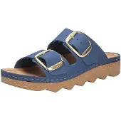 Rohde Nubuk KOBALT Pantolette Blau : 36