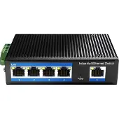Cudy 5-Port 10/100 Mbps Industrial PoE+ Switch, IF1005P 2.0, Fast Ethernet (10/100), Power over Ethernet (PoE)