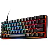 SteelSeries Apex Pro Mini Gen 3 Gaming-Tastatur, 60% Größe - Tastenschalter mit Hall-Effekt-Technologie