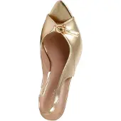 Joia High Heels - - - Gold - Stiletto-Absatz - Offene Spitze - Synthetik