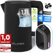 Stillstern Wasserkocher Digital 1,7 L mit Temperaturwahl