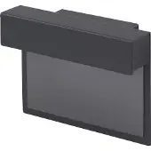 LINDBY LED-Hausnummer-Leuchte Antal, anthrazit, Alu