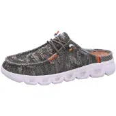 Fusion Slipper Jack 3.0 aus Textil mit herausnehmbarer Korksohle, Grün, Größe 43