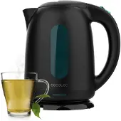 Cecotec Thermosense 180, 1,7 l, 2200 W, Schwarz, Kunststoff, Wasserstandsanzeige, Drahtlos