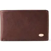 Esquire Leder Geldbörse Chicago Wallet Brown dunkelbraun