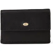 Esquire Leder Geldbörse Chicago Wallet Black schwarz