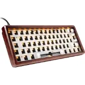 Sharkoon SGK50 S4, 60%, Kabelgebunden, USB, RGB-LED, Holz