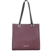 Valentino Post Re Shopping Bag Damen Shopper vino/nero