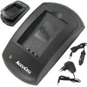 AccuCell Schnell-Ladegerät passend für Sony NP-FC10, NP-FC11